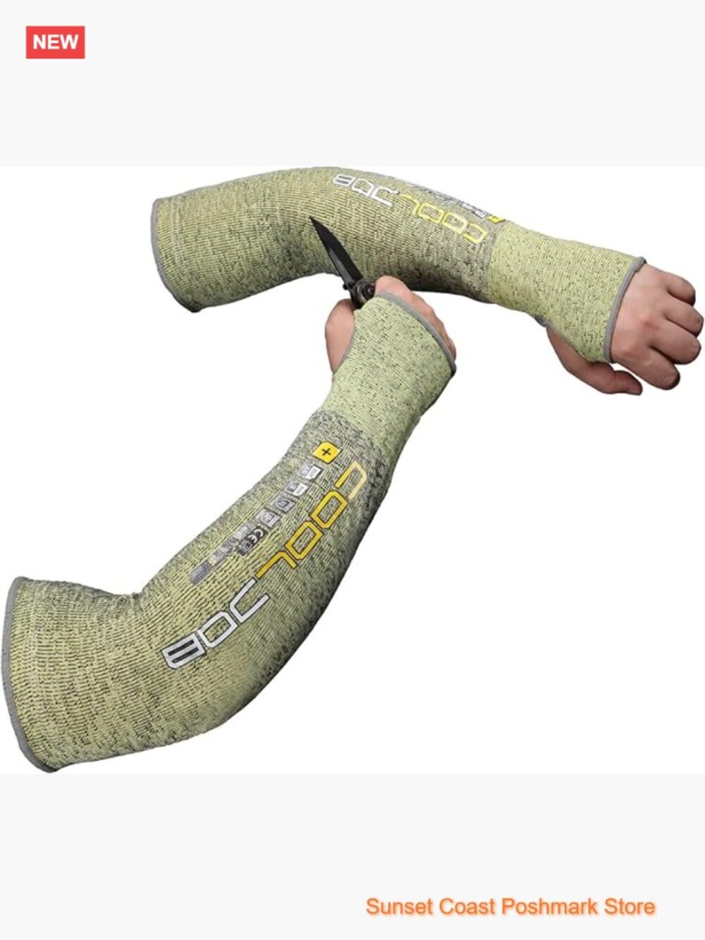 Cut-Resistant Arm Sleeves - Green